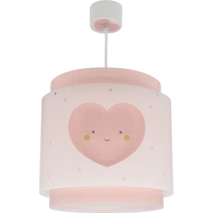 Dalber 76012S - Lámpara colgante infantil BABY DREAMS 1xE27/15W/230V rosa