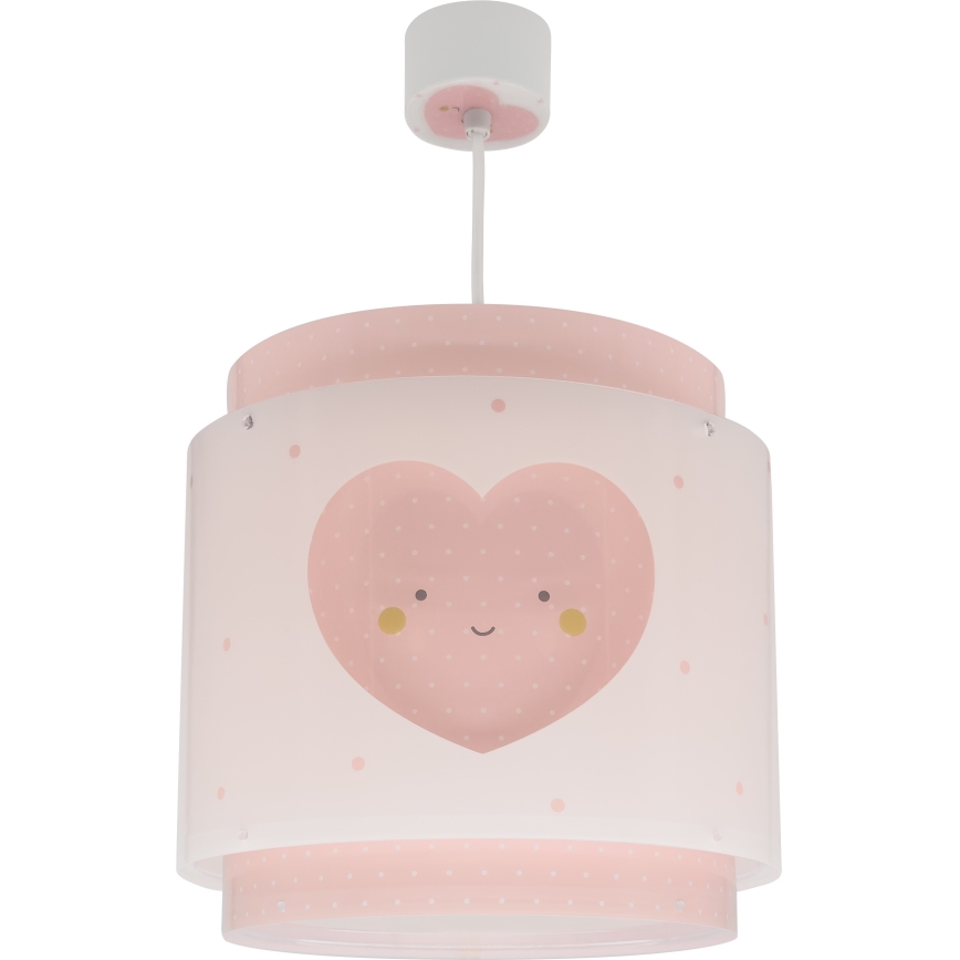 Dalber 76012S - Lámpara colgante infantil BABY DREAMS 1xE27/15W/230V rosa