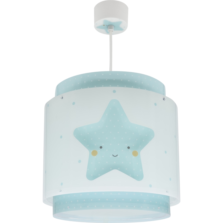 Dalber 76012T - Lámpara colgante infantil BABY DREAMS 1xE27/15W/230V azul