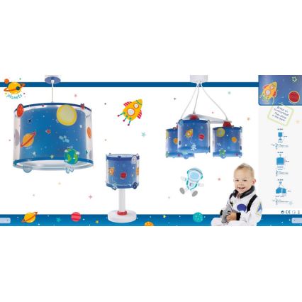 Dalber D-41341 - Lámpara infantil PLANETS 1xE14/40W/230V