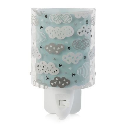 Dalber D-41415H - LED Luz nocturna infantil CLOUDS 1xLED/0,3W/230V
