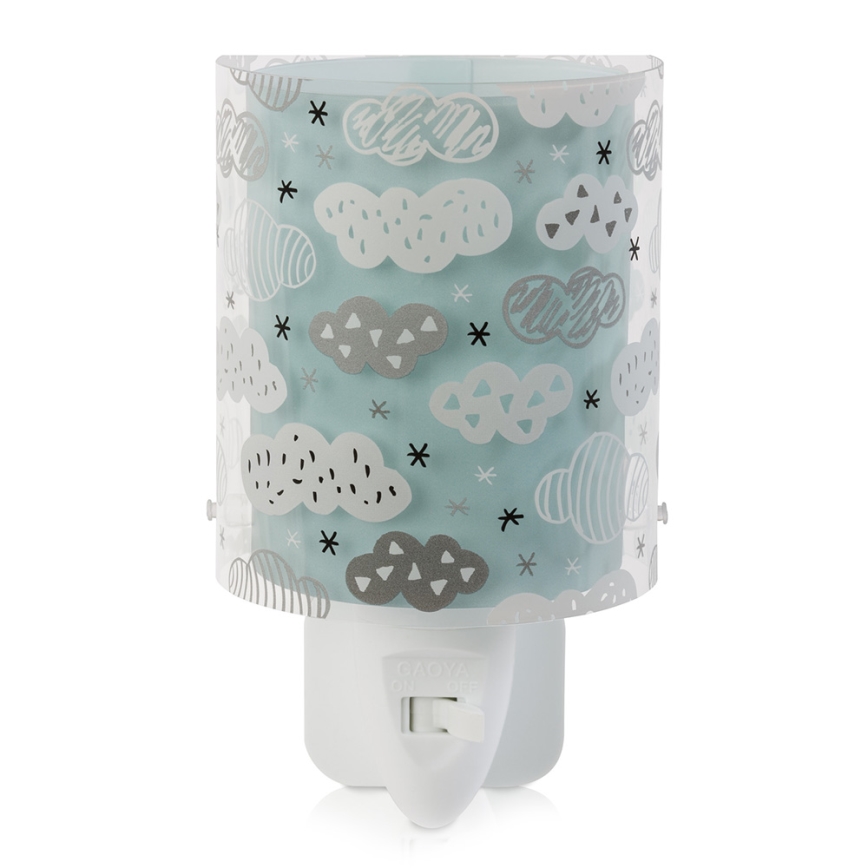 Dalber D-41415H - LED Luz nocturna infantil CLOUDS 1xLED/0,3W/230V
