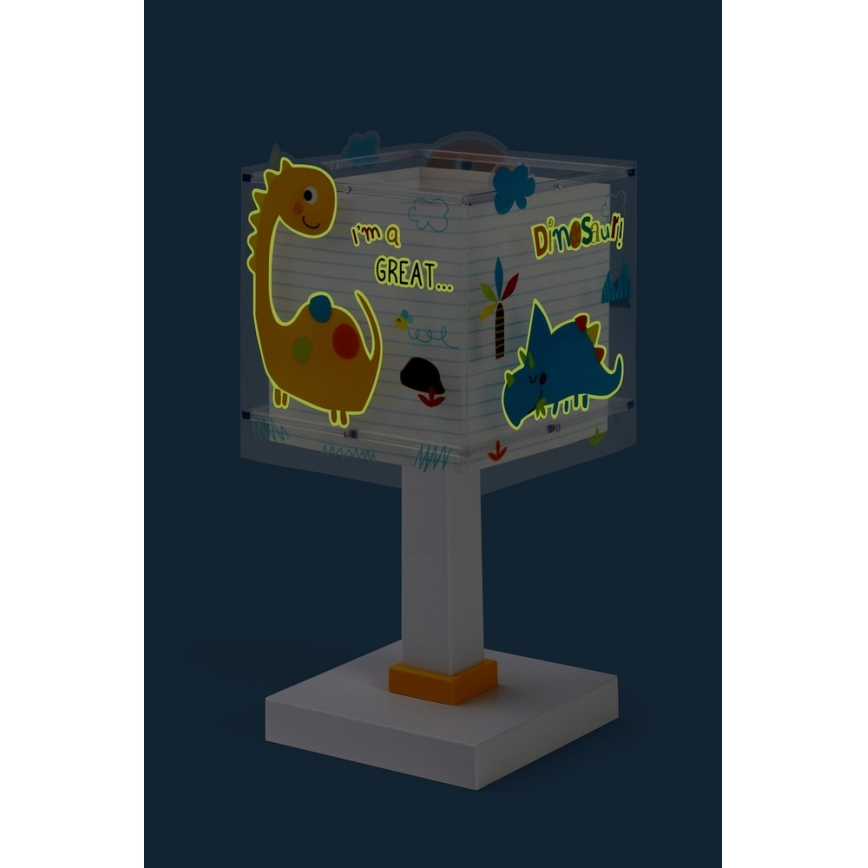 Dalber D-73451 - Lámpara infantil DINOS 1xE14/40W/230V