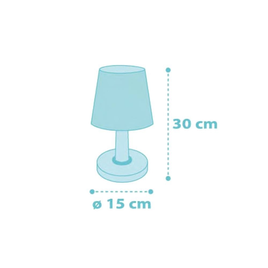 Dalber D-80121 - Lámpara de mesa infantil FRIENDS 1xE14/40W/230V