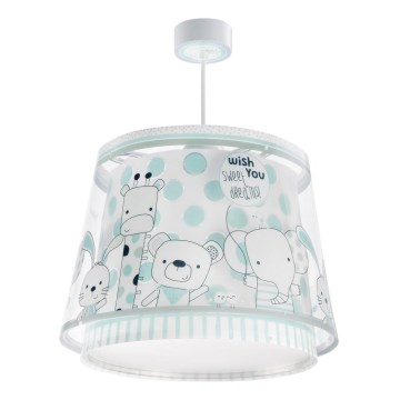 Dalber D-80122 - Lámpara colgante infantil FRIENDS 1xE27/60W/230V