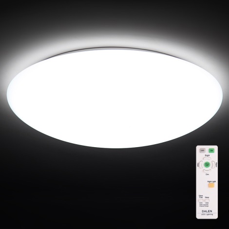 Dalen DL-C408T - Plafón LED regulable CLASSIC LED/56W/230V