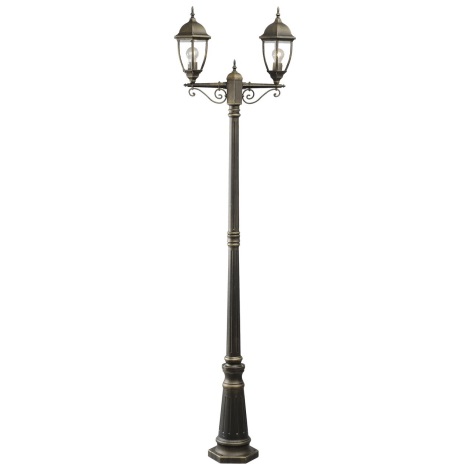 De Markt - Lámpara de exterior STREET 2xE27/95W/230V IP44