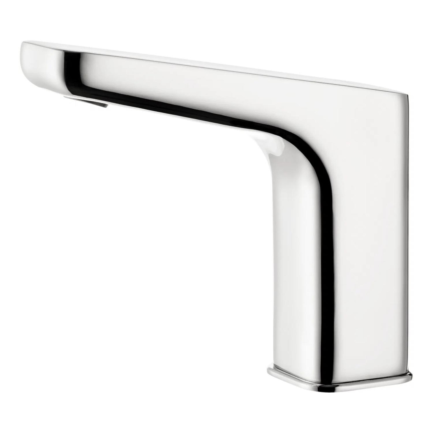 Deante BQH_028R - Grifo de lavabo sin contacto HIACYNT 4xAA cromo brillante