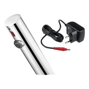 Deante BQR_P28V - Grifo para lavabo sin contacto SENSE 230/6V acero pulido