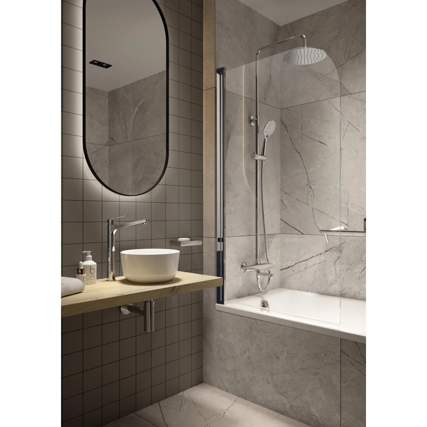 Deante CDJ_6U2S - Lavabo sobre encimera JASMIN diá. 28 cm cerámica/blanco