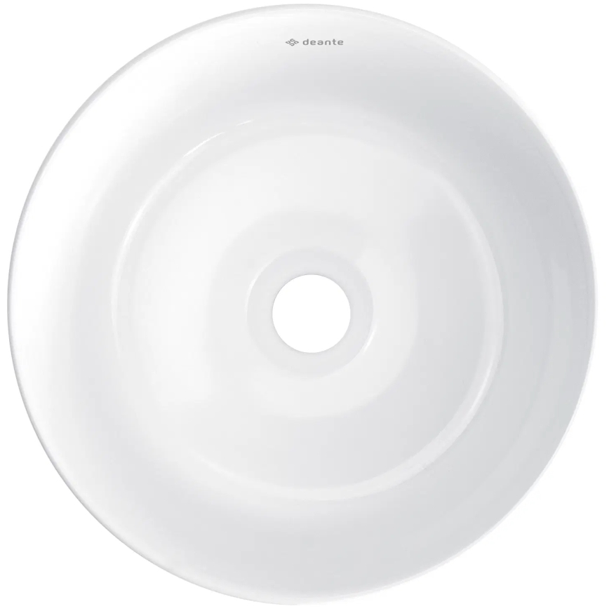 Deante CDJ_6U2S - Lavabo sobre encimera JASMIN diá. 28 cm cerámica/blanco