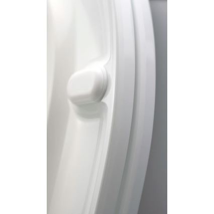 Deante CDJD6RPS - Inodoro de pie con asiento JASMIN cerámica/blanco