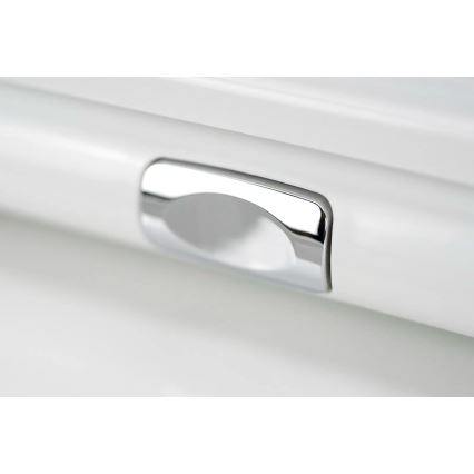 Deante CDJD6RPS - Inodoro de pie con asiento JASMIN cerámica/blanco