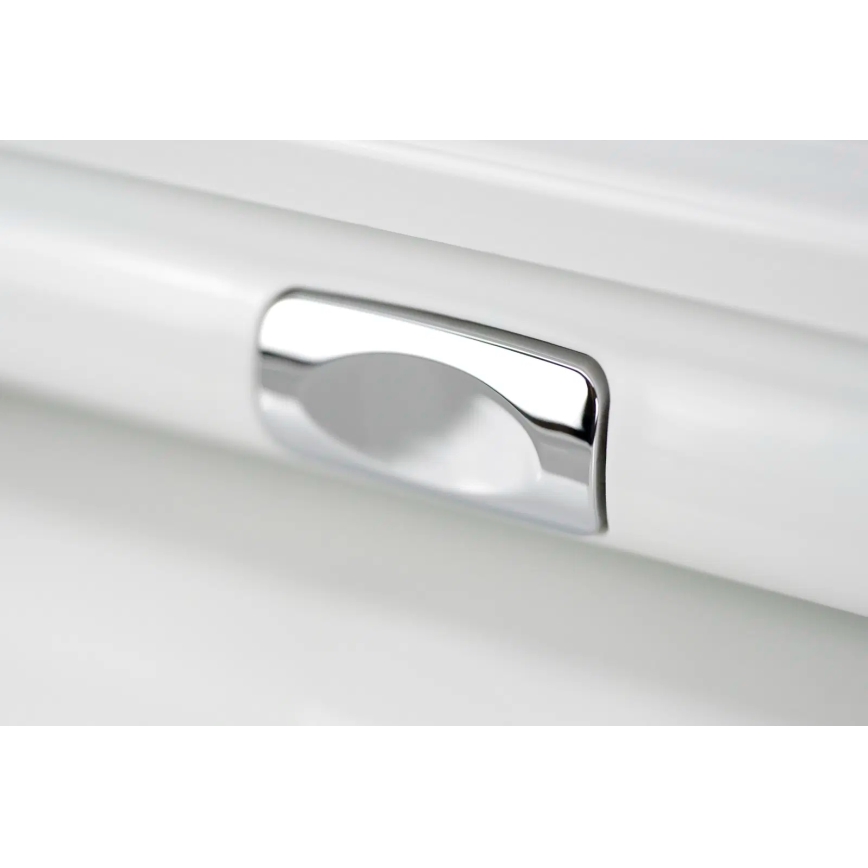 Deante CDJD6RPS - Inodoro de pie con asiento JASMIN cerámica/blanco