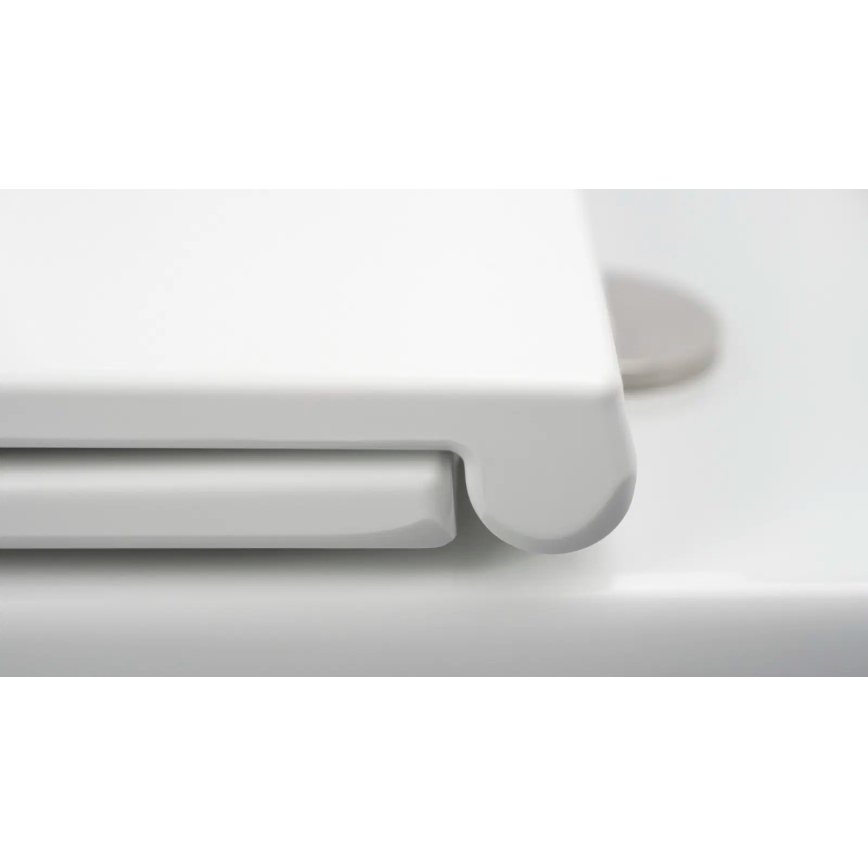Deante CDJD6RPS - Inodoro de pie con asiento JASMIN cerámica/blanco
