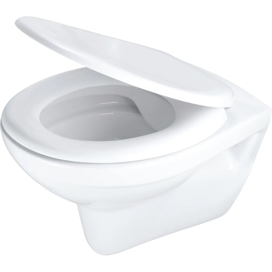 Deante CMOD6SPW - Inodoro suspendido con asiento de inodoro BORO cerámica/blanco