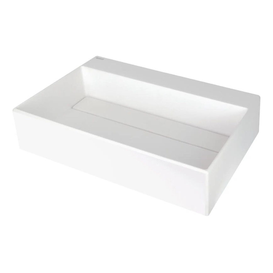 Deante CQR_AU6M - Lavabo sobre encimera CORREO 40x60 cm granito/alabastro