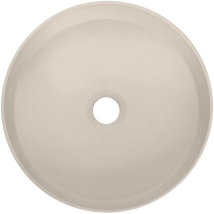Deante CQS_5U4S - Lavabo sobre encimera SILIA diá. 36 cm granito/beige