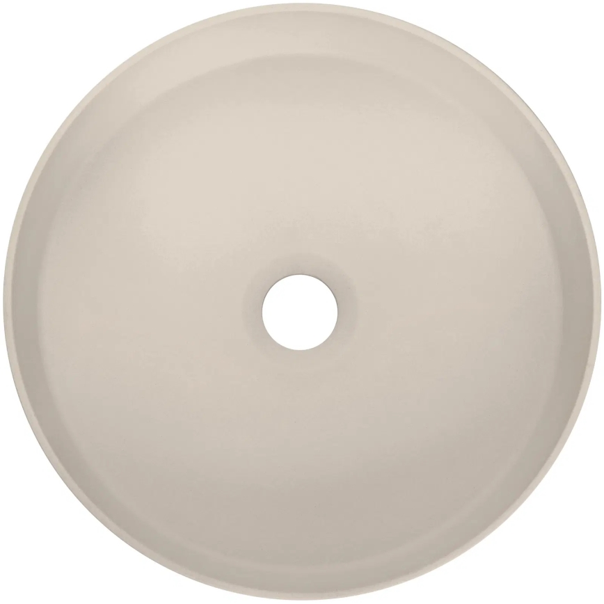 Deante CQS_5U4S - Lavabo sobre encimera SILIA diá. 36 cm granito/beige