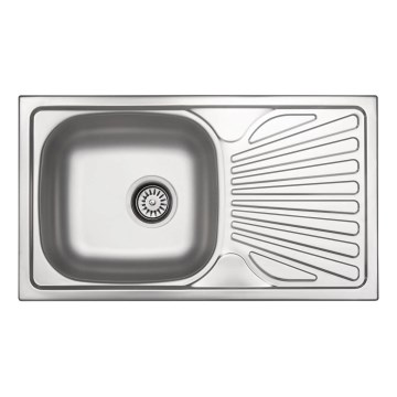 Deante ZEL_0113 - Fregadero de cocina LEGATO 43,5x76 cm satén