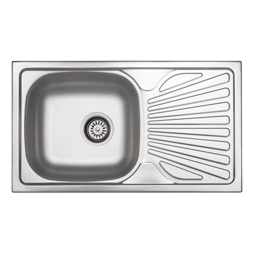 Deante ZEL_0113 - Fregadero de cocina LEGATO 43,5x76 cm satén