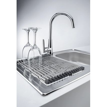 Deante ZEO_0113 - Fregadero de cocina SOUL 49x78 cm satén