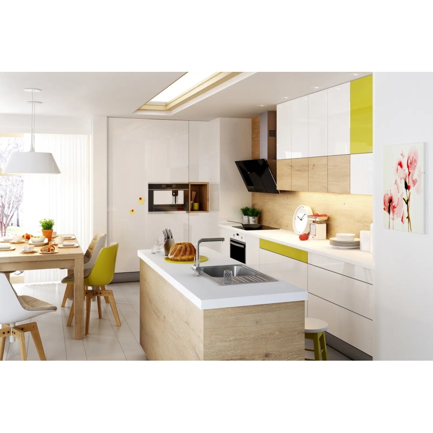 Deante ZEX_0113 - Fregadero de cocina XYLO 43,5x78 cm satén