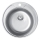 Deante ZHC_0813 - Fregadero de cocina TWIST diá. 49 cm satén
