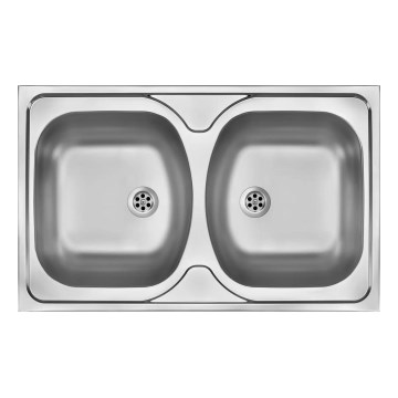 Deante ZM5_0200 - Fregadero de cocina TANGO 50x80 cm satén
