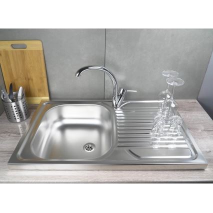 Deante ZM5_3110 - Fregadero de cocina TANGO 50x80 cm decor
