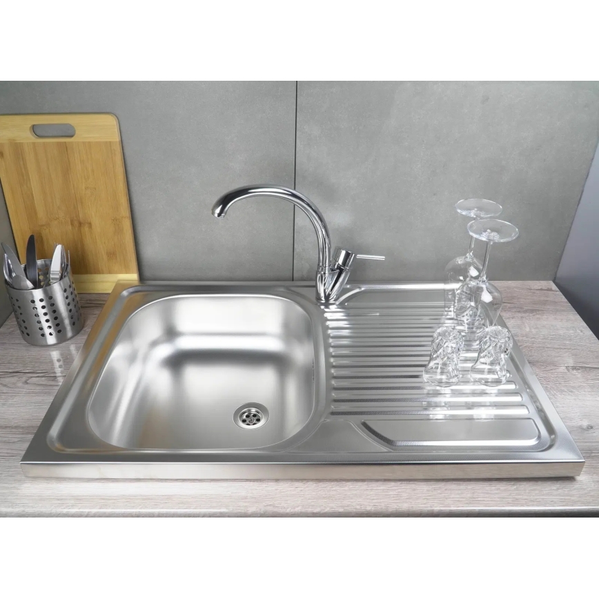 Deante ZM5_3110 - Fregadero de cocina TANGO 50x80 cm decor