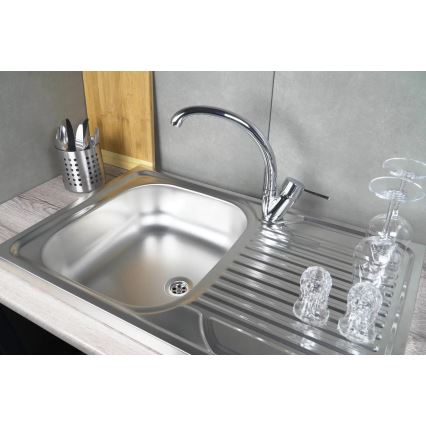 Deante ZM5_3110 - Fregadero de cocina TANGO 50x80 cm decor
