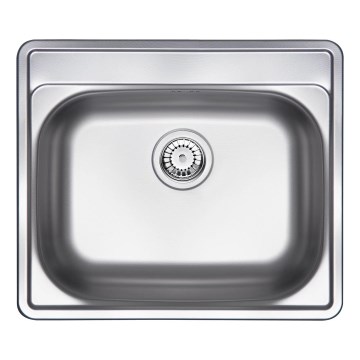 Deante ZYU_0103 - Fregadero de cocina SOUL 50x60 cm satén