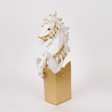 Decoración de mesa 22x40 cm caballo