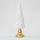 Decoración de Navidad 40 cm árbol blanco