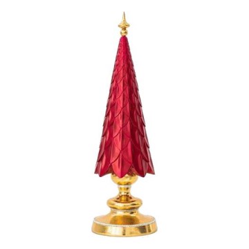 Decoración de Navidad 45,5 cm árbol rojo
