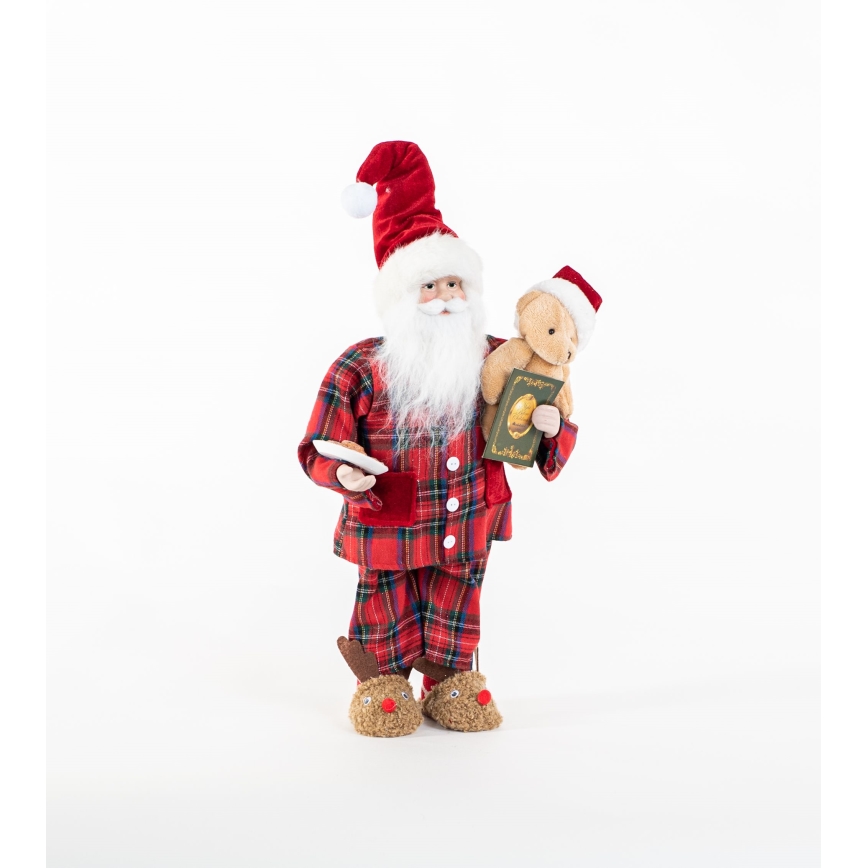 Decoración de Navidad 46 cm Santa