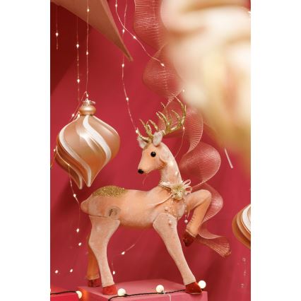 Decoración de Navidad 47 cm ciervo