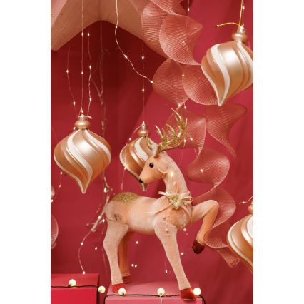 Decoración de Navidad 47 cm ciervo