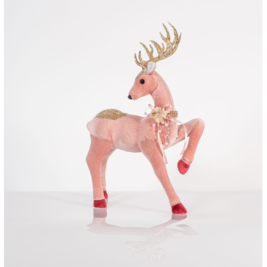 Decoración de Navidad 47 cm ciervo
