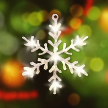 Decoración de Navidad LED 16xLED/3xAA blanco cálido