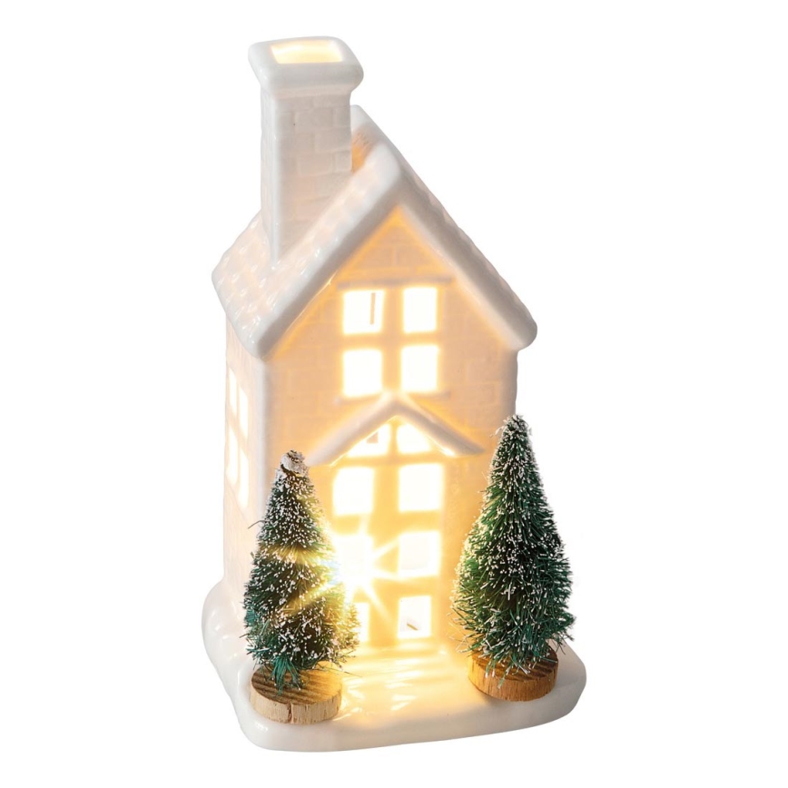 Decoración de Navidad LED 1xLED/3xLR44 blanco cálido
