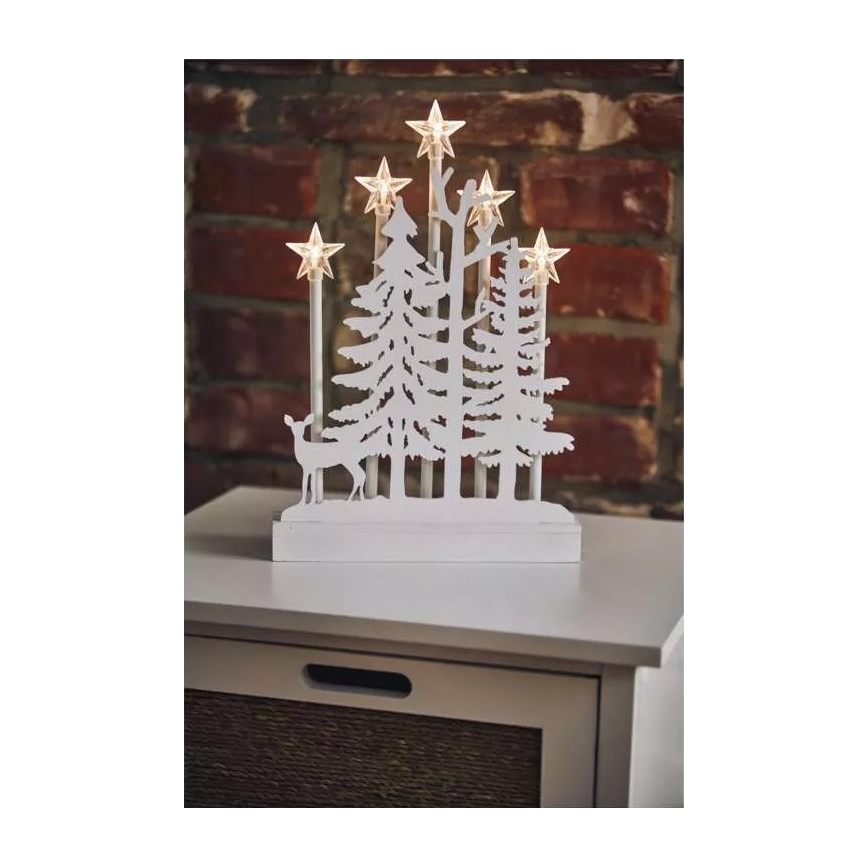 Decoración de Navidad LED LED/2xAA blanco cálido
