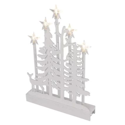 Decoración de Navidad LED LED/2xAA blanco cálido