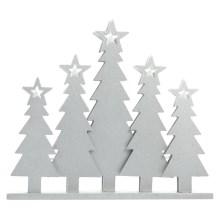 Decoración de Navidad LED LED/2xAAA árboles