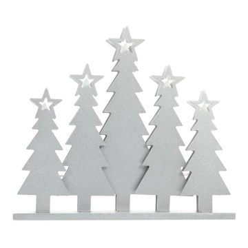 Decoración de Navidad LED LED/2xAAA árboles