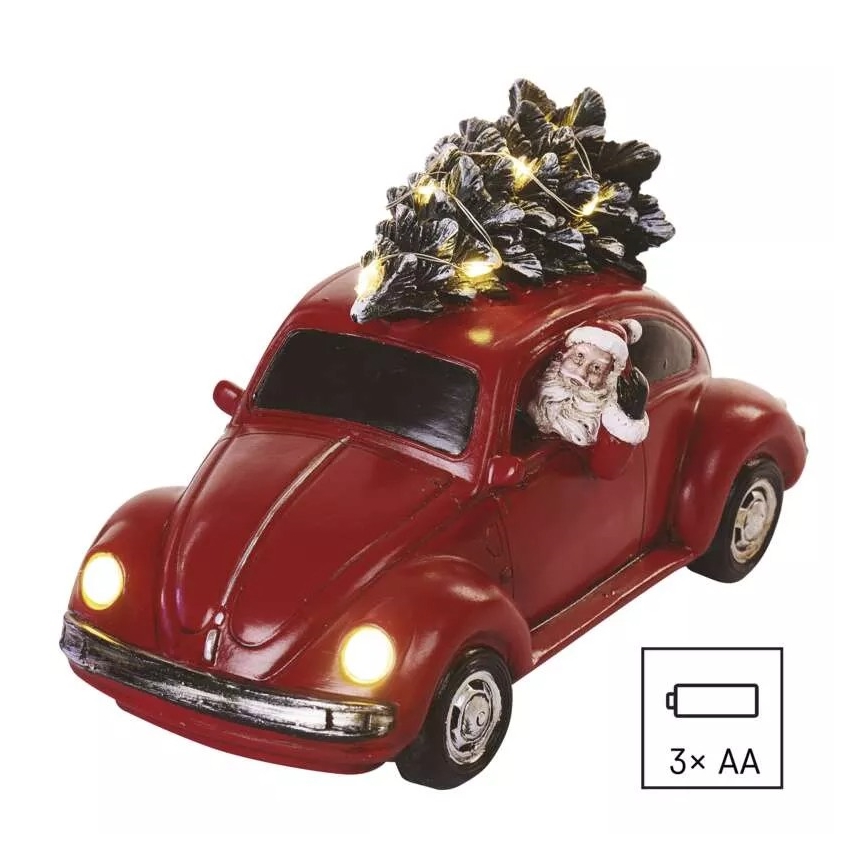 Decoración de Navidad LED LED/3xAA coche