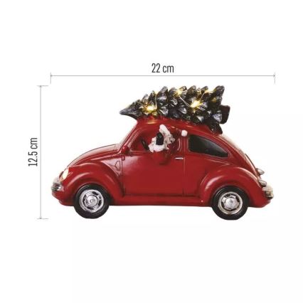 Decoración de Navidad LED LED/3xAA coche