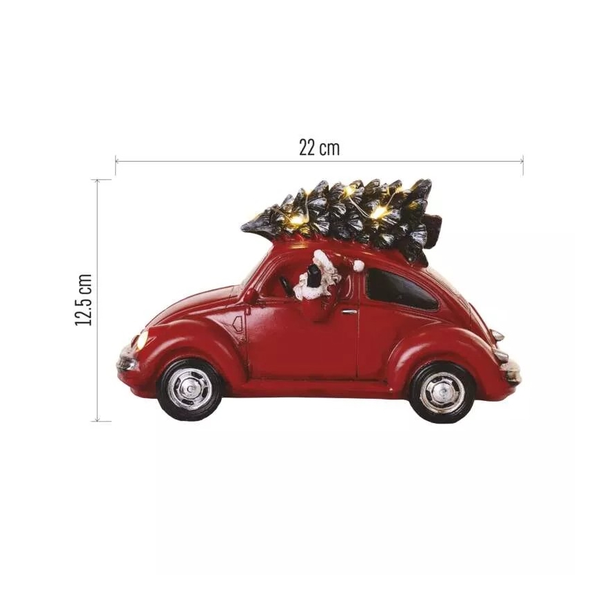 Decoración de Navidad LED LED/3xAA coche