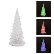 Decoración de Navidad LED LED/3xAG10 16cm multicolor